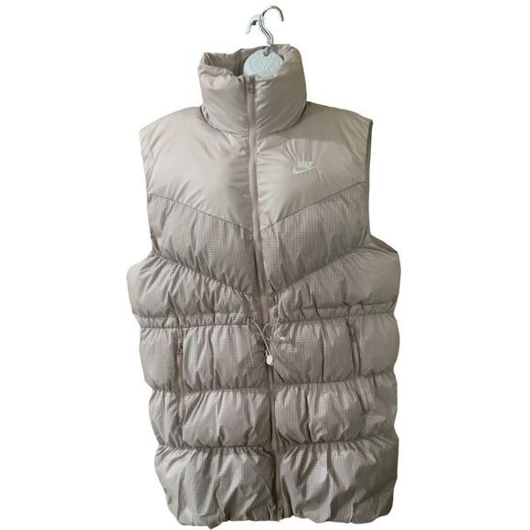 Nike Windrunner Therma-Fit Puffer Vest Coat Women Sz Small Warm Winter Outerwear - Picture 9 of 16